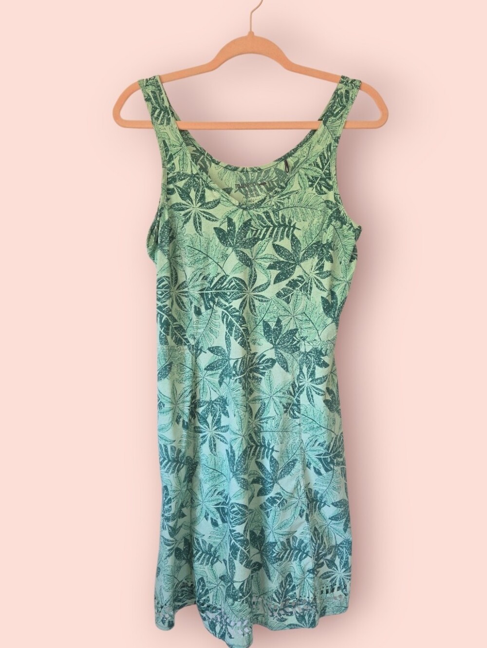Toad&Co Sunkissed Tropical Print Dress Has Pockets Size M